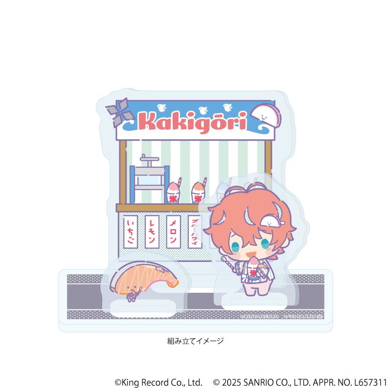 アクリルスタンドプレート「ヒプノシスマイク SANRIO NAKAYOKU EDIT」12/観音坂 独歩