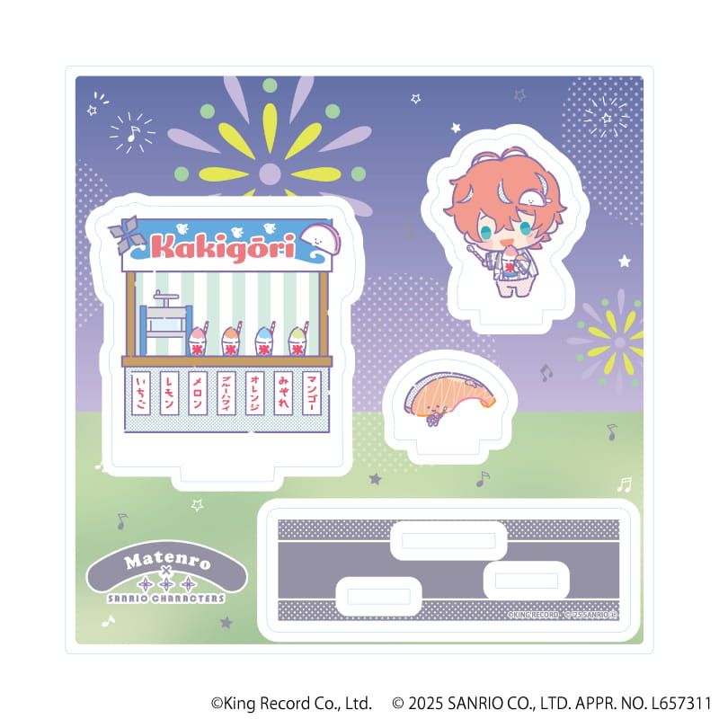 アクリルスタンドプレート「ヒプノシスマイク SANRIO NAKAYOKU EDIT」12/観音坂 独歩