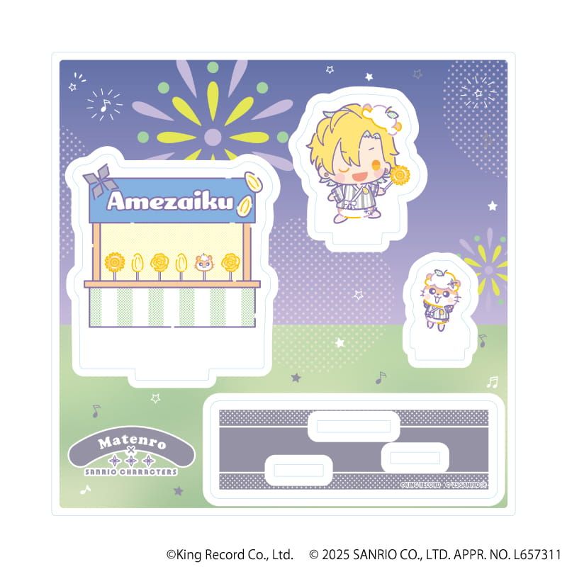 アクリルスタンドプレート「ヒプノシスマイク SANRIO NAKAYOKU EDIT」11/伊弉冉 一二三