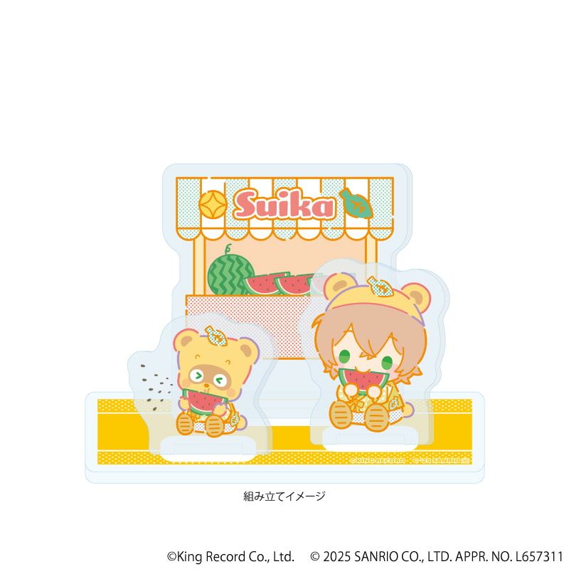 アクリルスタンドプレート「ヒプノシスマイク SANRIO NAKAYOKU EDIT」08/夢野 幻太郎