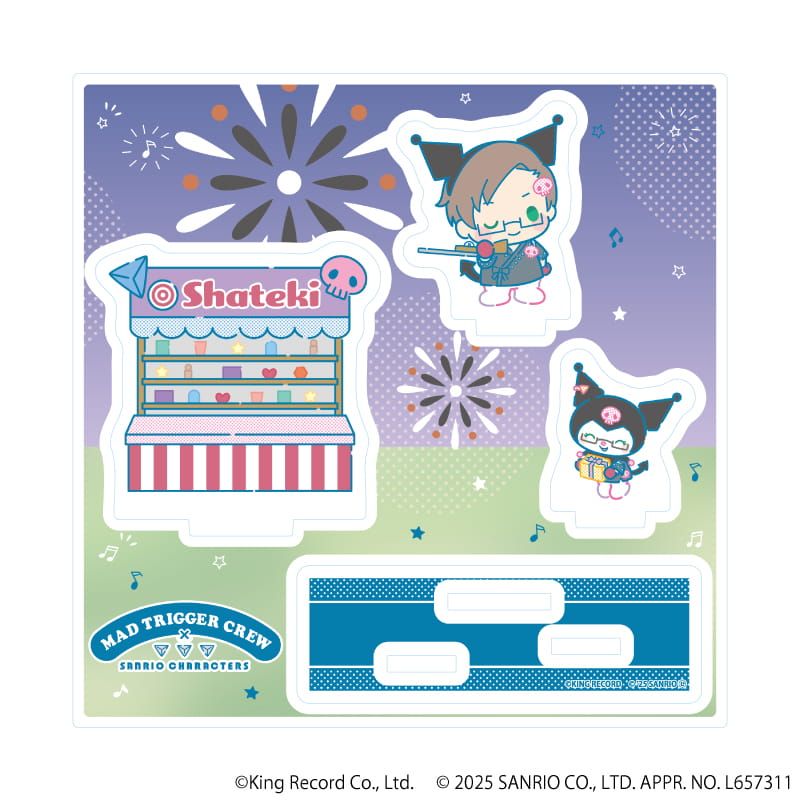 アクリルスタンドプレート「ヒプノシスマイク SANRIO NAKAYOKU EDIT」05/入間 銃兎