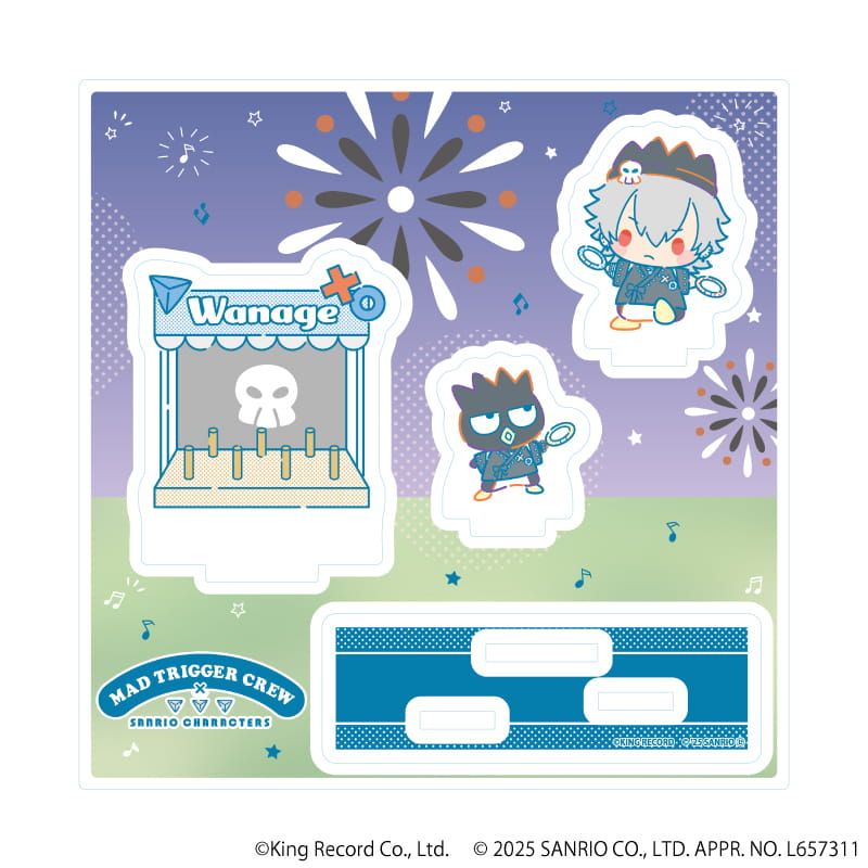 アクリルスタンドプレート「ヒプノシスマイク SANRIO NAKAYOKU EDIT」04/碧棺 左馬刻