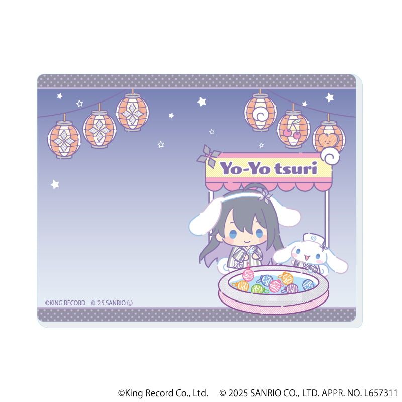 アクリルカード「ヒプノシスマイク SANRIO NAKAYOKU EDIT」02/ブラインド(9種)