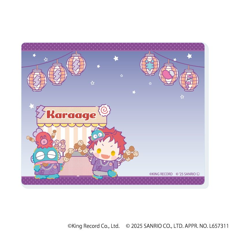 アクリルカード「ヒプノシスマイク SANRIO NAKAYOKU EDIT」02/ブラインド(9種)