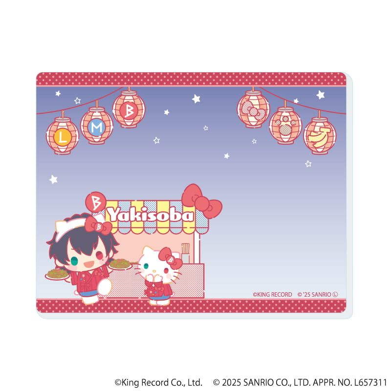 アクリルカード「ヒプノシスマイク SANRIO NAKAYOKU EDIT」01/ブラインド(9種)