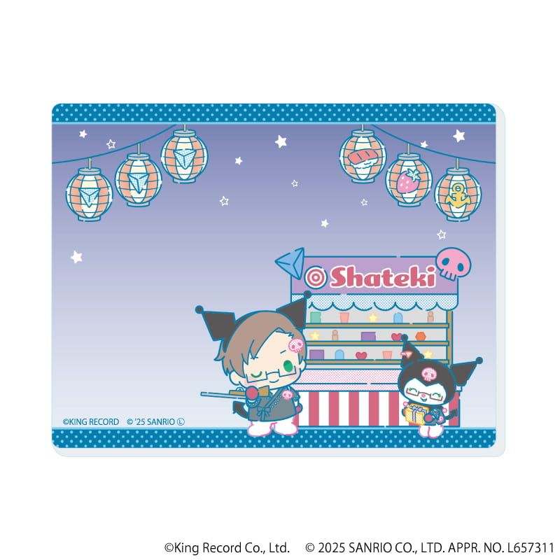 アクリルカード「ヒプノシスマイク SANRIO NAKAYOKU EDIT」01/ブラインド(9種)