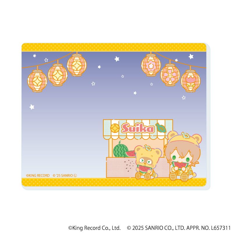 アクリルカード「ヒプノシスマイク SANRIO NAKAYOKU EDIT」01/ブラインド(9種)