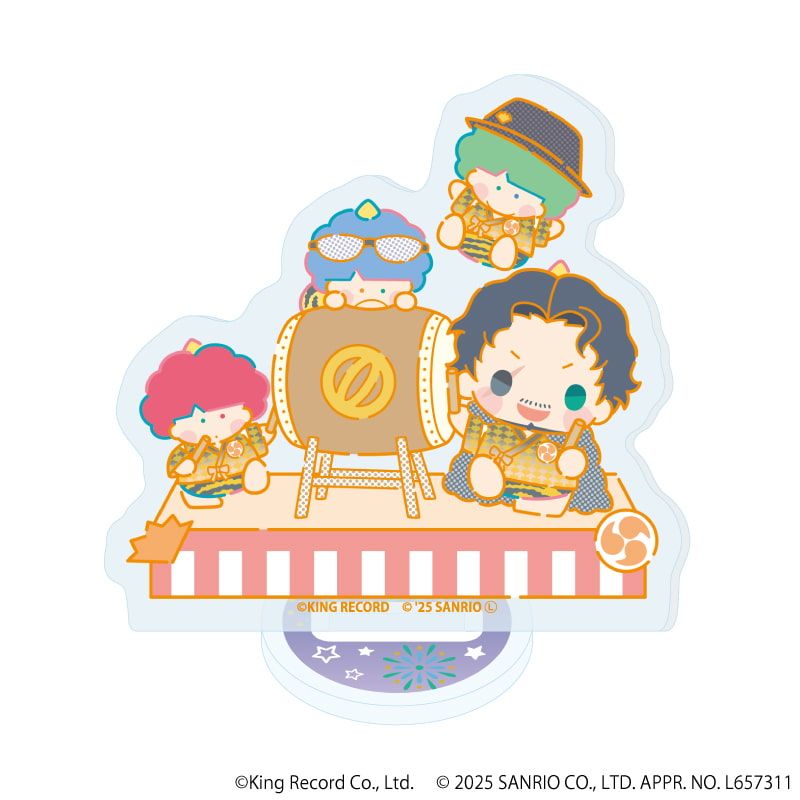 アクリルぷちスタンド「ヒプノシスマイク SANRIO NAKAYOKU EDIT」02/ブラインド(9種)