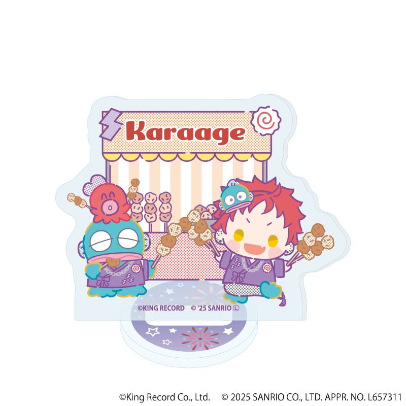 アクリルぷちスタンド「ヒプノシスマイク SANRIO NAKAYOKU EDIT」02/ブラインド(9種)