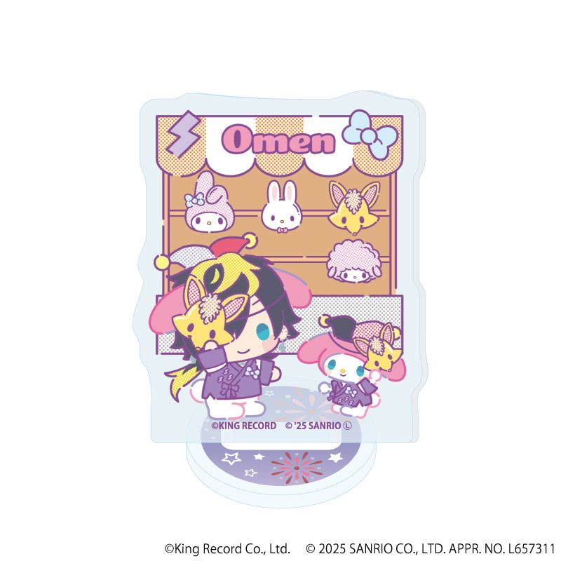 アクリルぷちスタンド「ヒプノシスマイク SANRIO NAKAYOKU EDIT」02/ブラインド(9種)