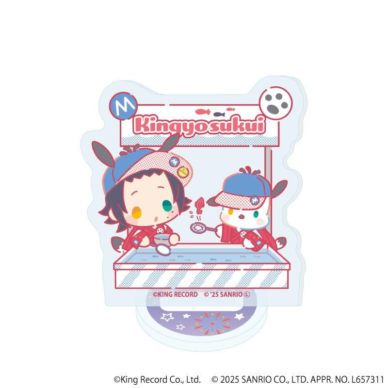 アクリルぷちスタンド「ヒプノシスマイク SANRIO NAKAYOKU EDIT」01/ブラインド(9種)