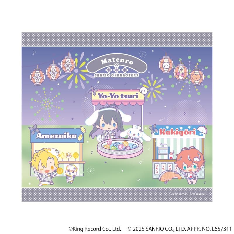 ホログラム色紙「ヒプノシスマイク SANRIO NAKAYOKU EDIT」01/コンプリートBOX(全6種)