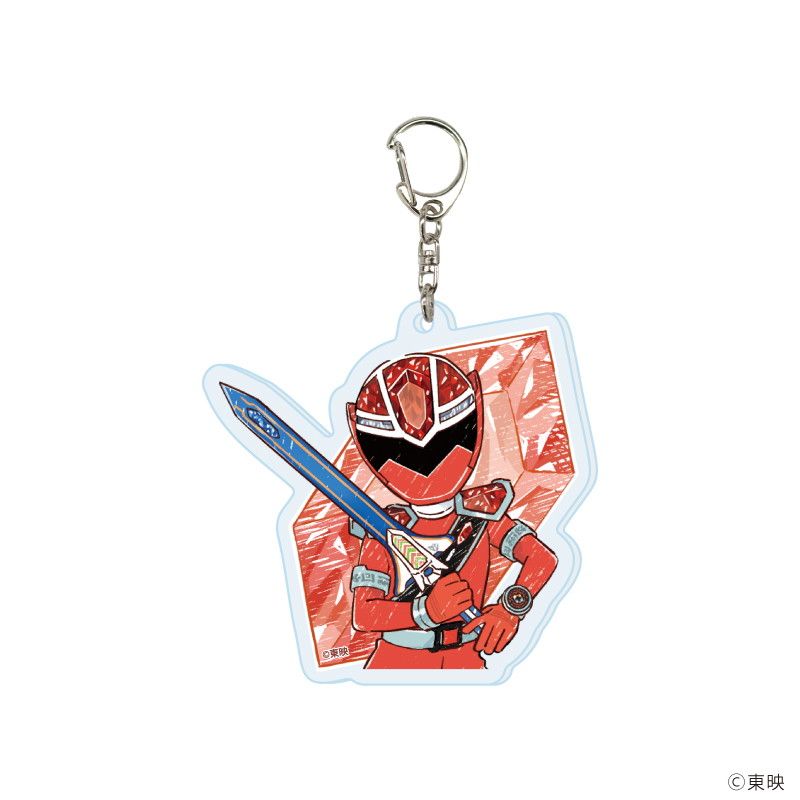 アクリルキーホルダー「魔進戦隊キラメイジャー」01/コンプリートセット(全6種)(グラフアートイラスト)