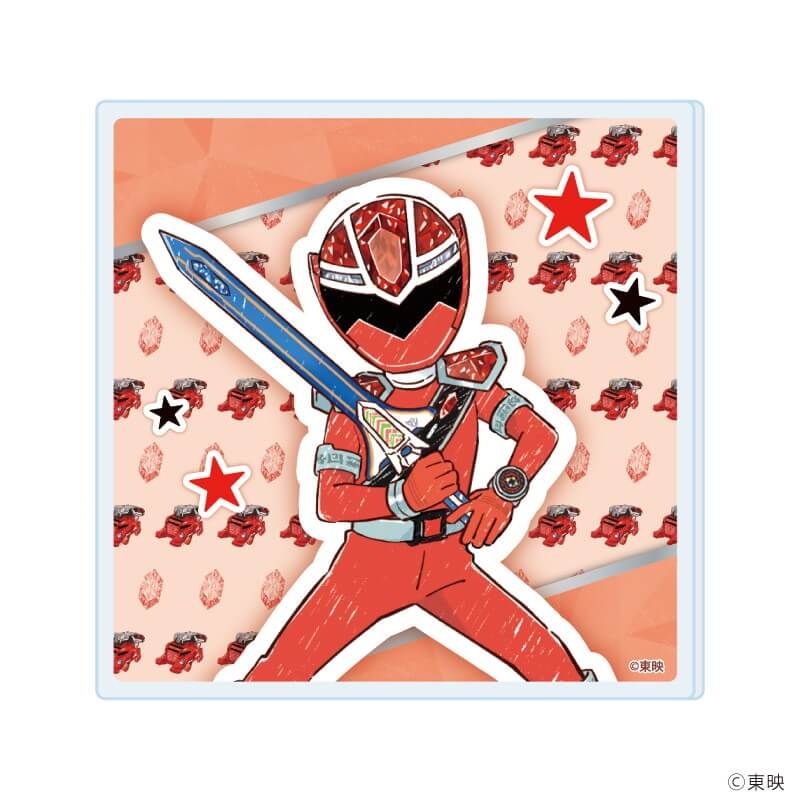 アクリルマグネット「魔進戦隊キラメイジャー」01/ブラインド(6種)(グラフアートイラスト)