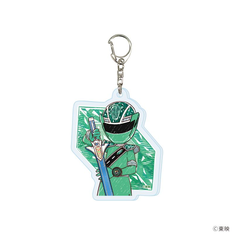 アクリルキーホルダー「魔進戦隊キラメイジャー」01/ブラインド(6種)(グラフアートイラスト)