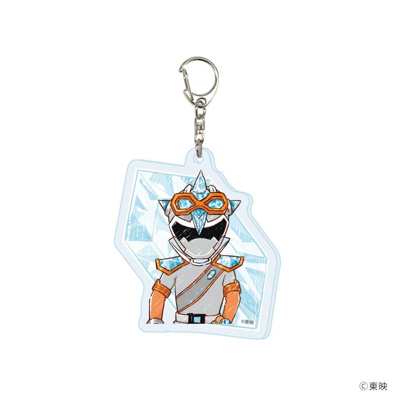 アクリルキーホルダー「魔進戦隊キラメイジャー」01/ブラインド(6種)(グラフアートイラスト)