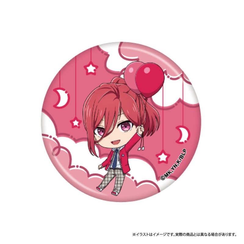 ブルーロック 丸缶バッジ 千切豹馬(ミニキャラ)(風船)