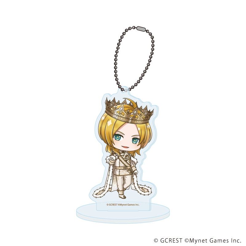 アクリルスタンドキーホルダー「夢王国と眠れる100人の王子様」44/リッツ(ミニキャライラスト)