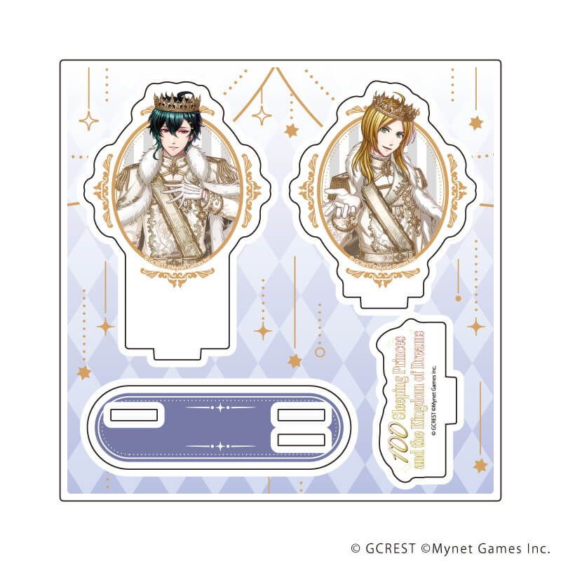 アクリルスタンドプレート「夢王国と眠れる100人の王子様」41/モルタ＆リッツ(公式イラスト)