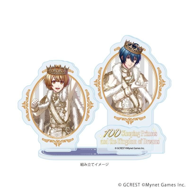 アクリルスタンドプレート「夢王国と眠れる100人の王子様」37/トール＆ペコ(公式イラスト)