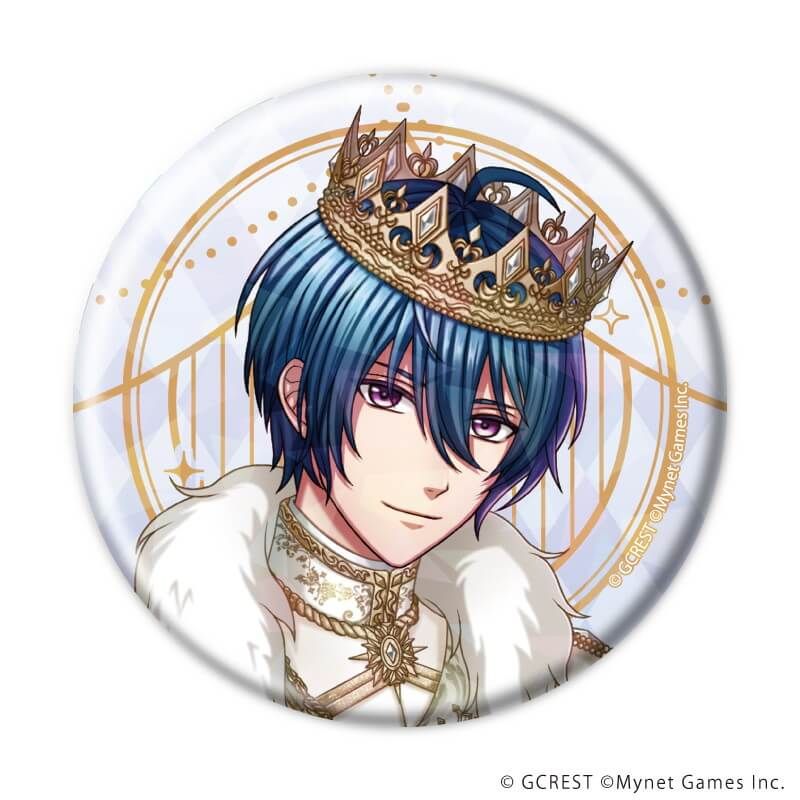 ホログラム缶バッジ(57mm)「夢王国と眠れる100人の王子様」08/ブラインド(8種)(公式イラスト)