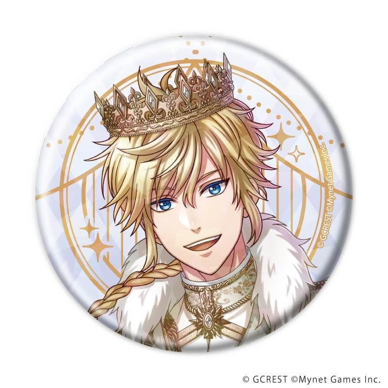 ホログラム缶バッジ(57mm)「夢王国と眠れる100人の王子様」08/ブラインド(8種)(公式イラスト)