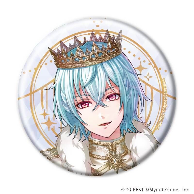 ホログラム缶バッジ(57mm)「夢王国と眠れる100人の王子様」08/ブラインド(8種)(公式イラスト)