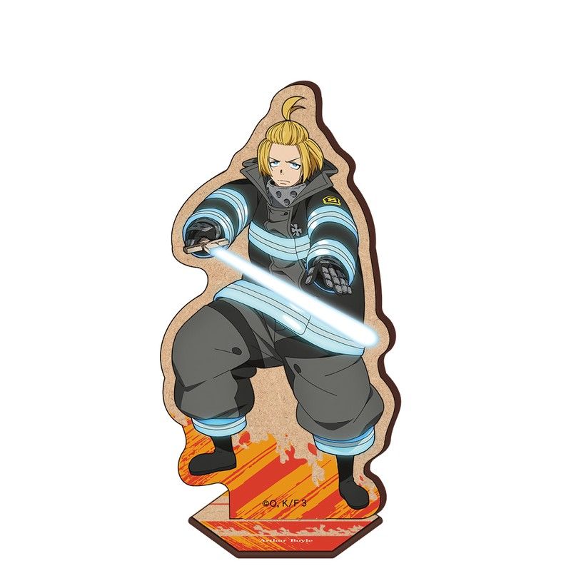 炎炎ノ消防隊 参ノ章 木製キャラスタンド アーサー・ボイル｜アニメ