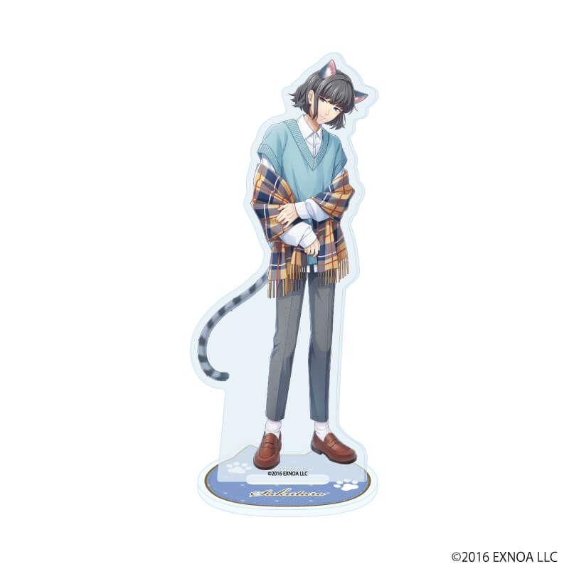 アクリルスタンド「文豪とアルケミスト」40/萩原朔太郎 猫ver.(描き起こしイラスト)