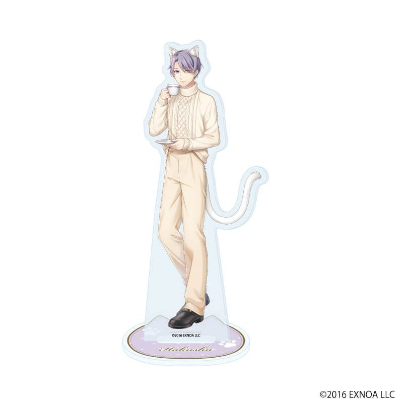 アクリルスタンド「文豪とアルケミスト」39/北原白秋 猫ver.(描き起こしイラスト)