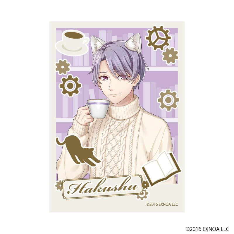 ミニフォト「文豪とアルケミスト」12/猫ver. コンプリートセット(全6種)(描き起こしイラスト)