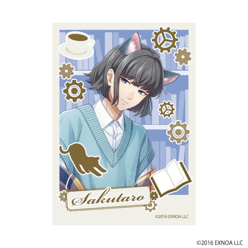 ミニフォト「文豪とアルケミスト」12/猫ver. コンプリートセット(全6種)(描き起こしイラスト)