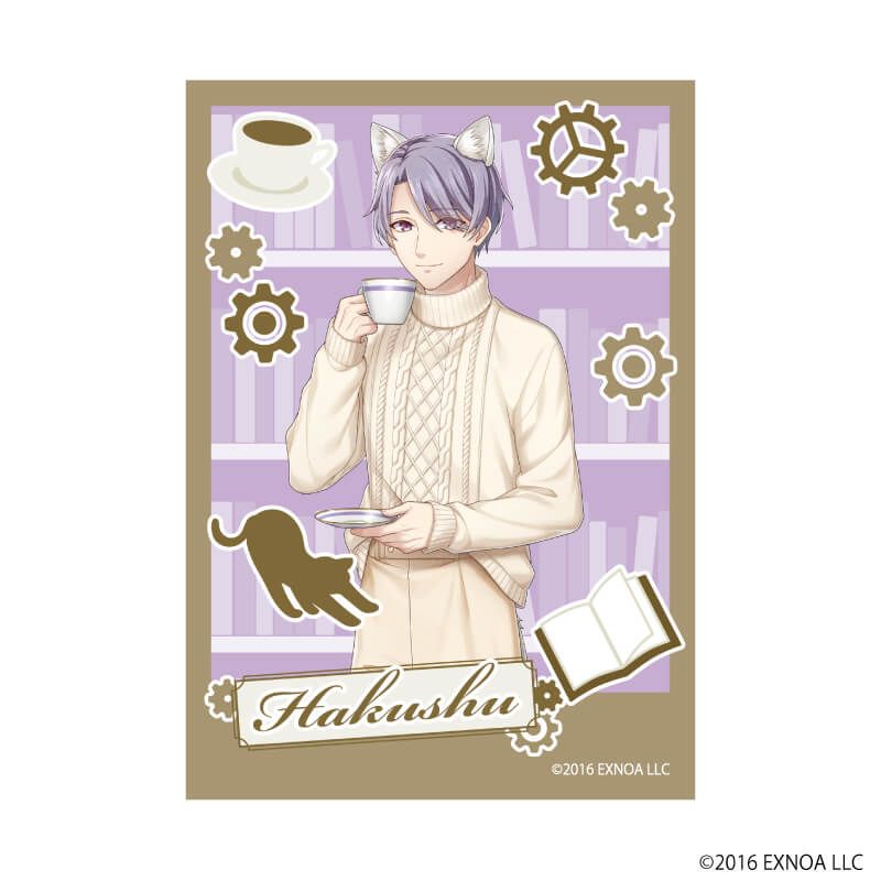 ミニフォト「文豪とアルケミスト」12/猫ver. コンプリートセット(全6種)(描き起こしイラスト)