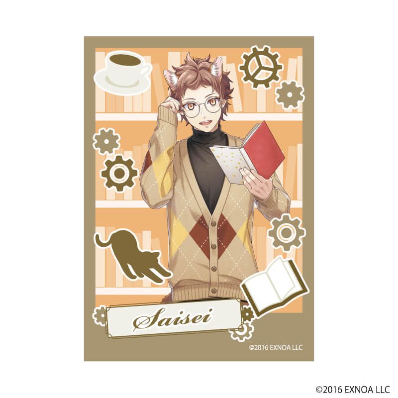 ミニフォト「文豪とアルケミスト」12/猫ver. コンプリートセット(全6種)(描き起こしイラスト)