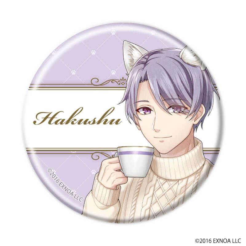 缶バッジ「文豪とアルケミスト」50/猫ver. コンプリートセット(全6種)(描き起こしイラスト)