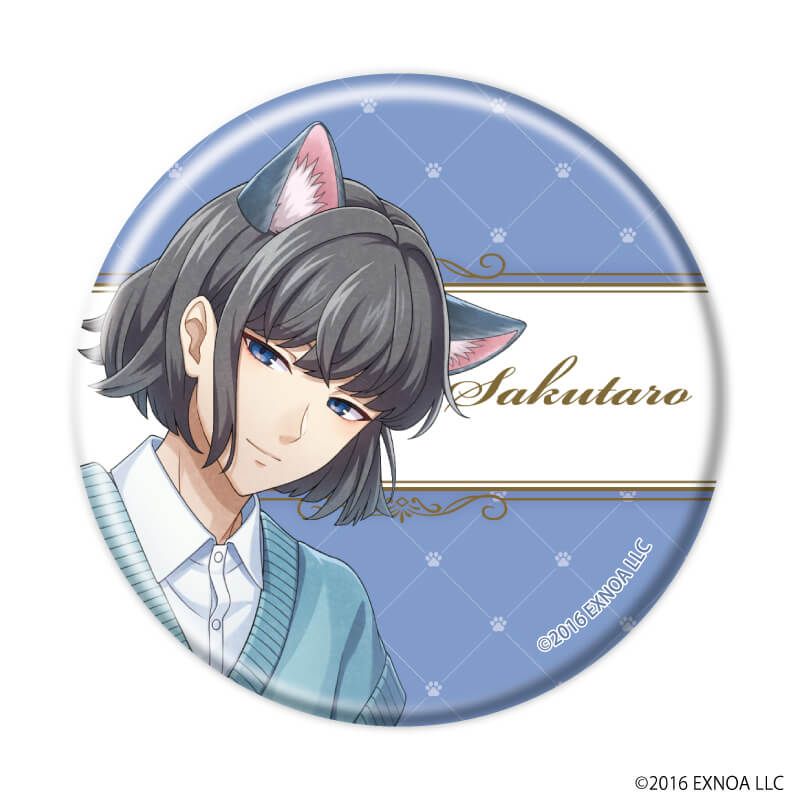 缶バッジ「文豪とアルケミスト」50/猫ver. コンプリートセット(全6種)(描き起こしイラスト)