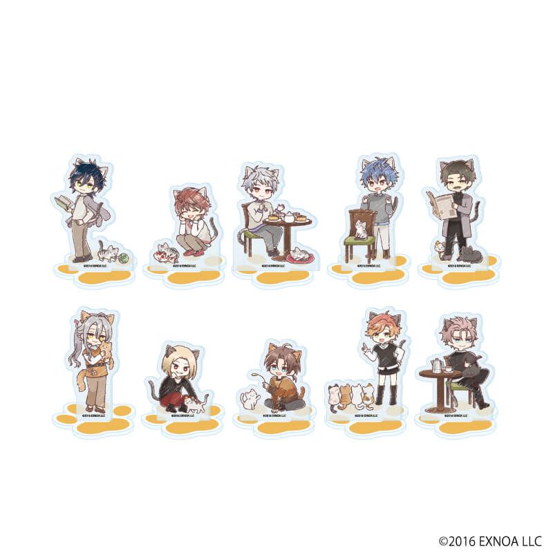 アクリルぷちスタンド「文豪とアルケミスト」24/猫ver. ブラインド(10種)(グラフアートイラスト)