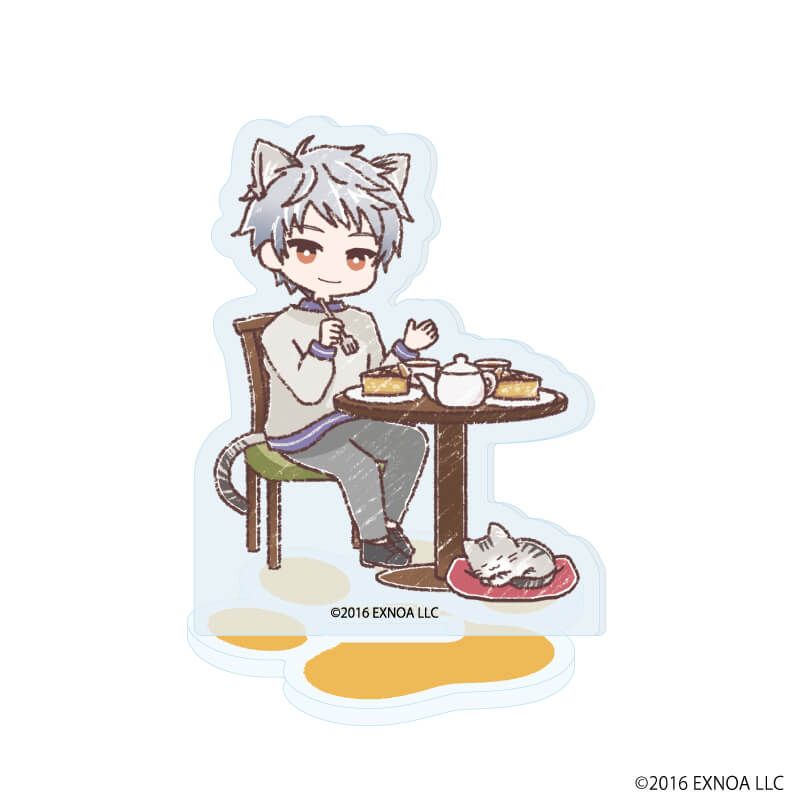 アクリルぷちスタンド「文豪とアルケミスト」24/猫ver. ブラインド(10種)(グラフアートイラスト)