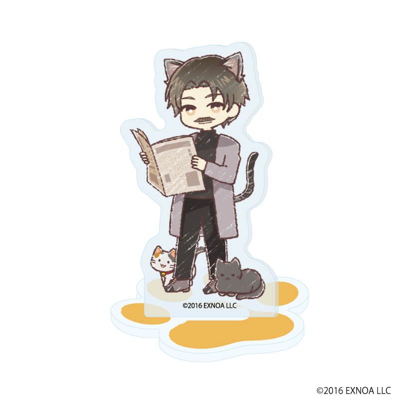 アクリルぷちスタンド「文豪とアルケミスト」24/猫ver. ブラインド(10種)(グラフアートイラスト)