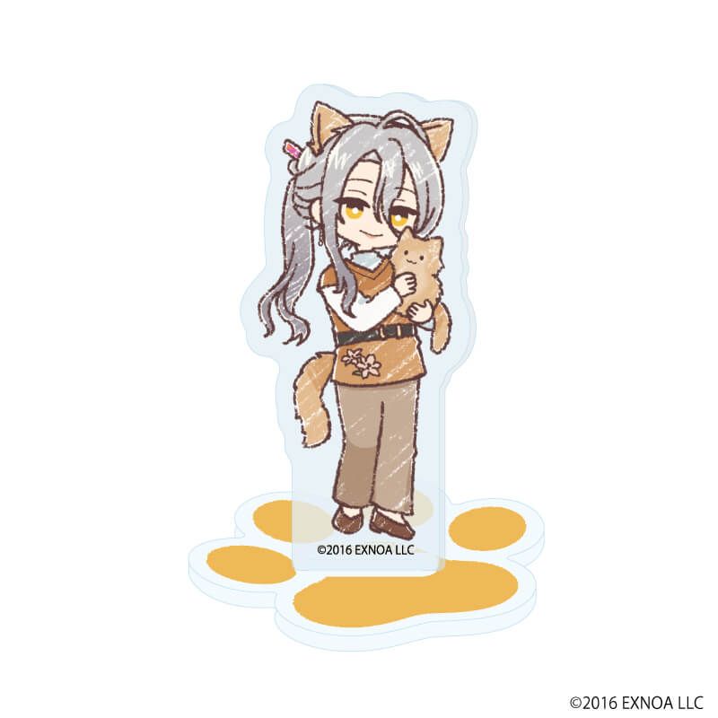 アクリルぷちスタンド「文豪とアルケミスト」24/猫ver. ブラインド(10種)(グラフアートイラスト)