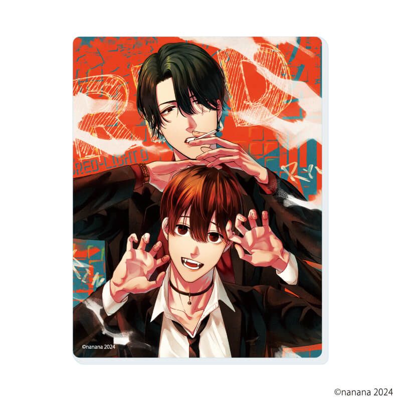 アクリルカード「RED-LIGHT D」01/コンプリートセット(全6種)(公式イラスト)