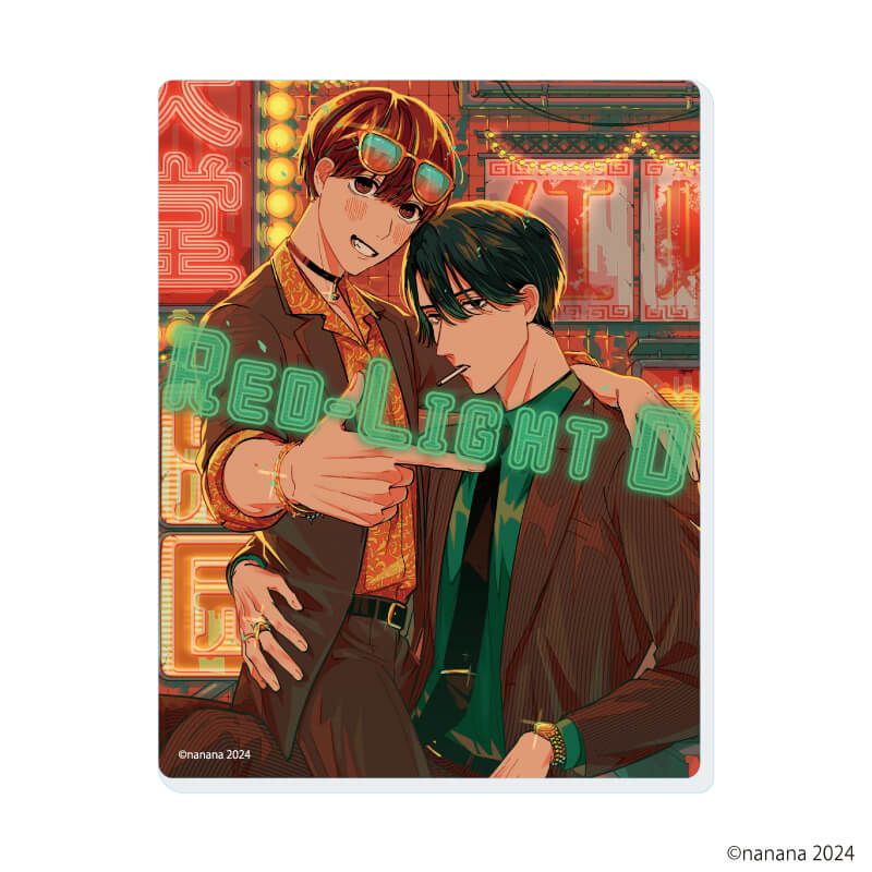 アクリルカード「RED-LIGHT D」01/ブラインド(6種)(公式イラスト)