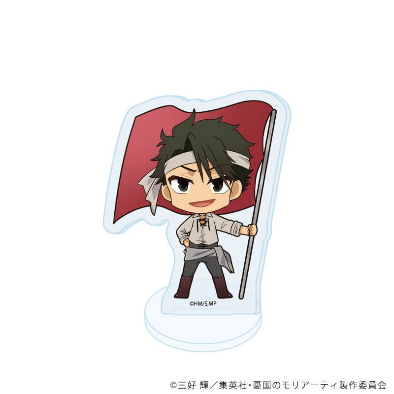 アクリルぷちスタンド「憂国のモリアーティ」12/海賊ver.コンプリートセット(全9種)(ミニキャライラスト)