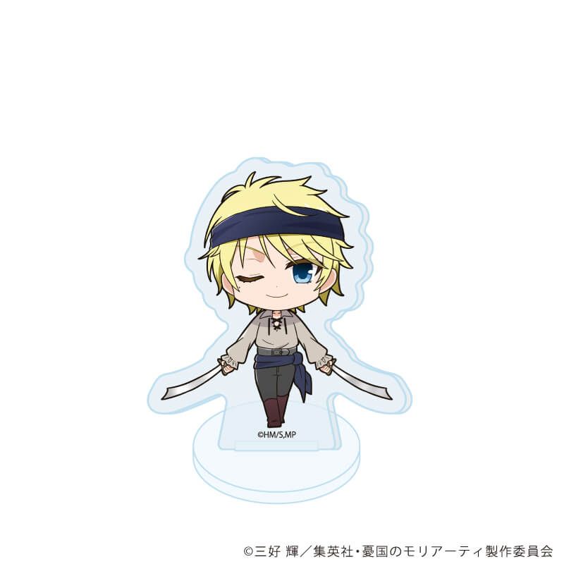 アクリルぷちスタンド「憂国のモリアーティ」12/海賊ver.コンプリートセット(全9種)(ミニキャライラスト)