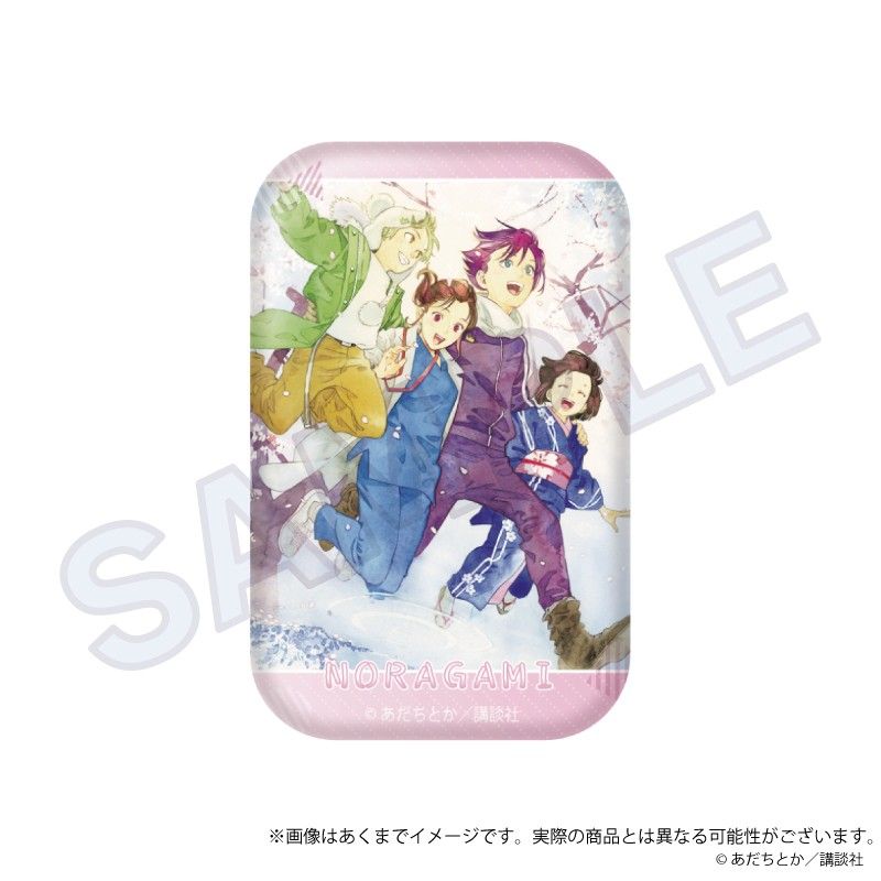 ノラガミ トレーディングスクエア缶バッジ お祝いVer.｜アニメ
