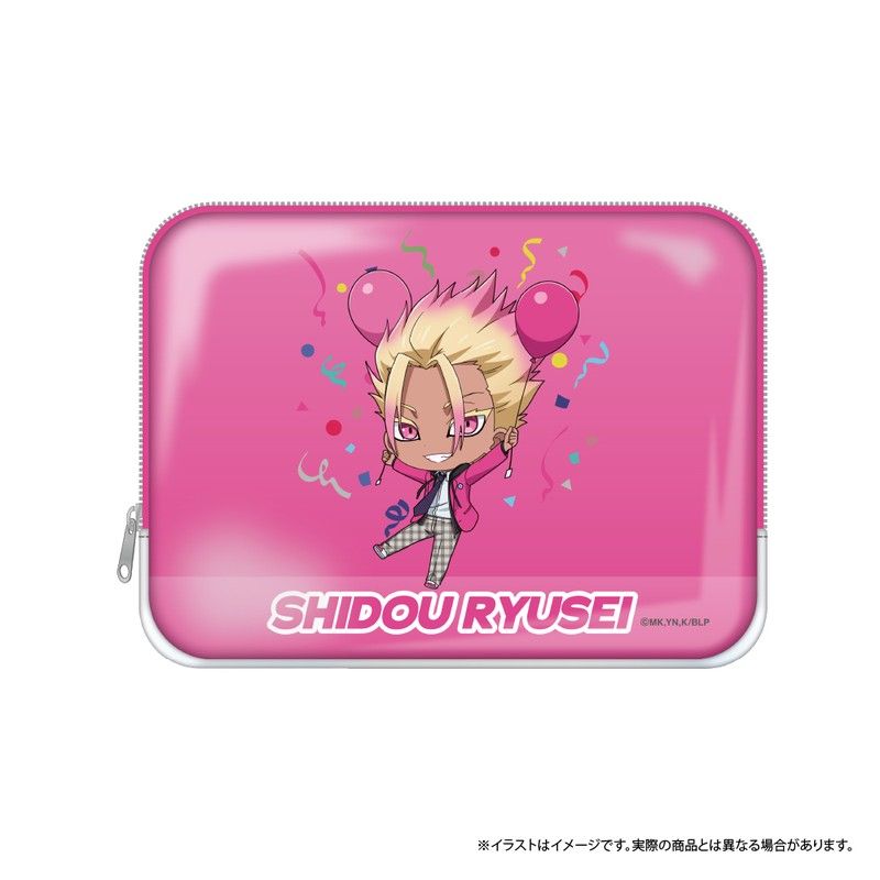 ブルーロック PVCスクエアポーチ 士道龍聖(ミニキャラ)(風船)