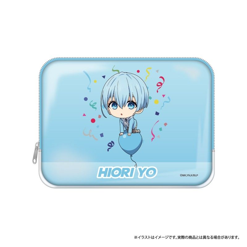 ブルーロック PVCスクエアポーチ 氷織羊(ミニキャラ)(風船)