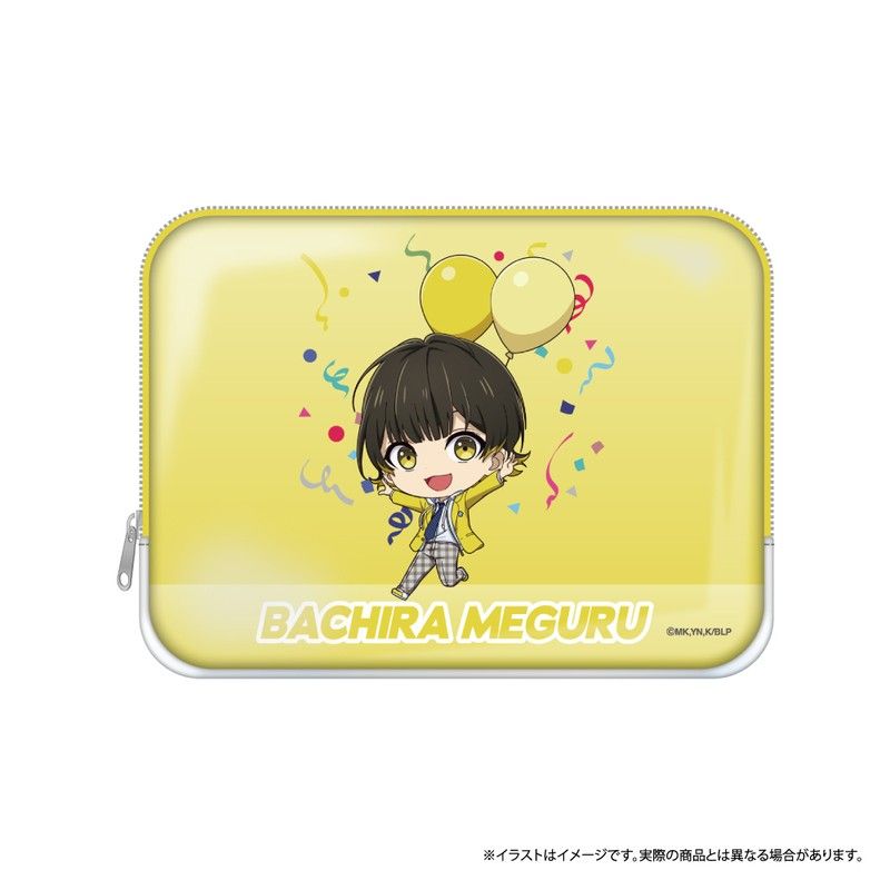 ブルーロック PVCスクエアポーチ 蜂楽廻(ミニキャラ)(風船)