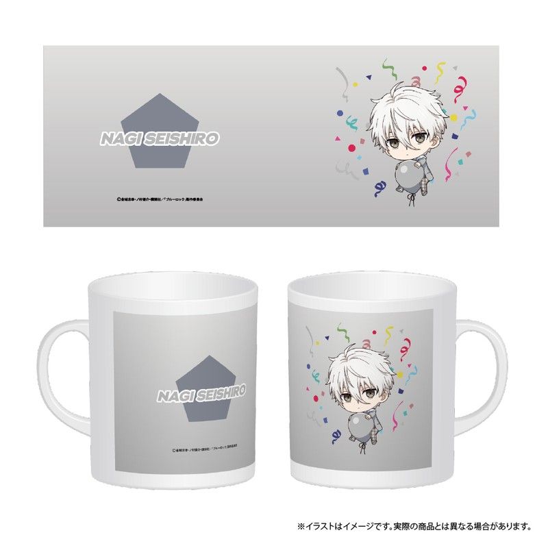 ブルーロック フルカラーマグカップ 凪誠士郎(ミニキャラ)(風船)