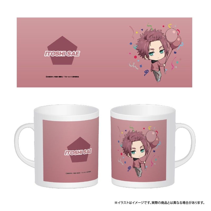 ブルーロック フルカラーマグカップ 糸師冴(ミニキャラ)(風船